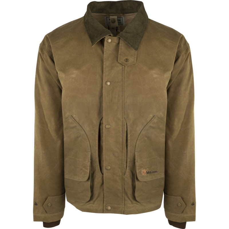 McAlister Wax Canvas Field Jacket in Tan Color